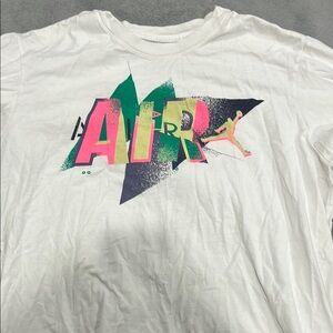 Jordan Air Graphic White T-Shirt